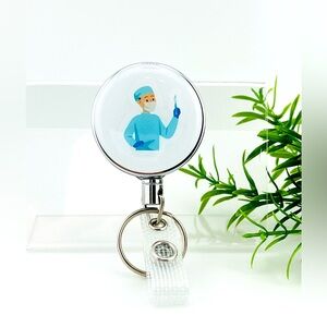 Medical badge reel 🥼🧪🏥🧠